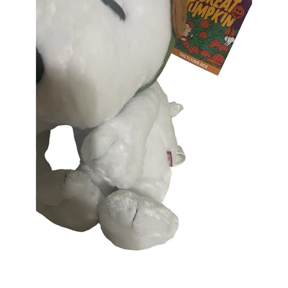 Peanuts Snoopy Flying Ace The Great Pumpkin 14" Animated Plush Motion Sound Work - Picture 6 of 16